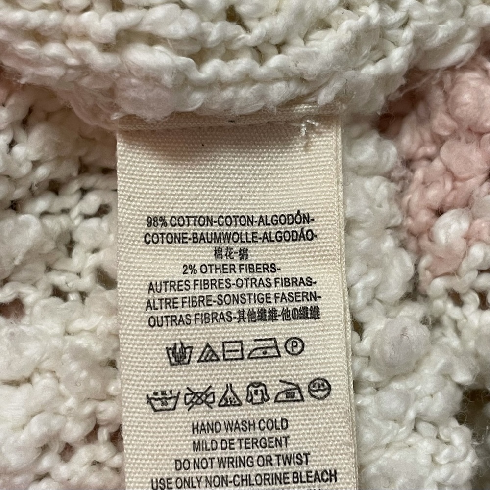 Free People • Striped Songbird Rugby Sweater Sz M - Picture 7 of 8